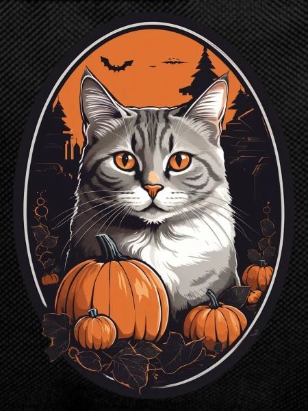 Chat d’Halloween