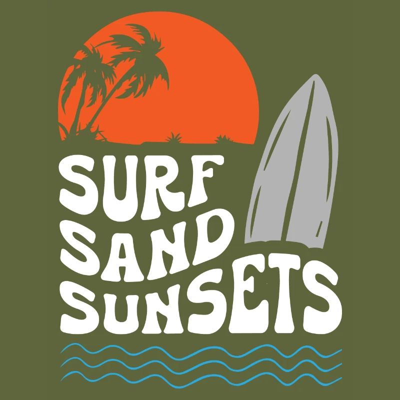 Surf Sand Sunset