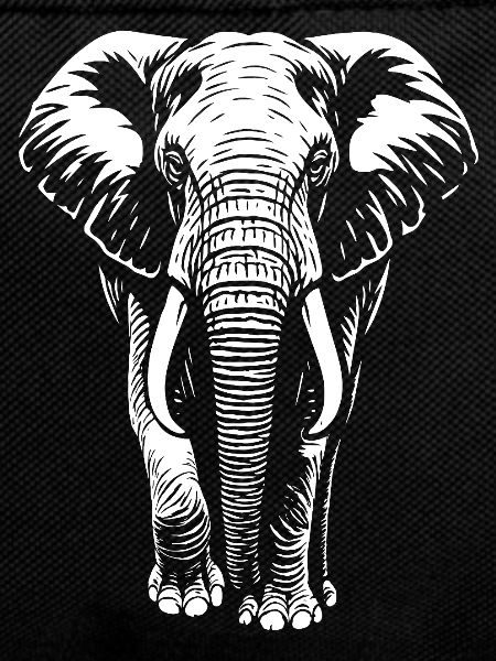 Elefant - Großwild, Stoßzahn, Elfenbein