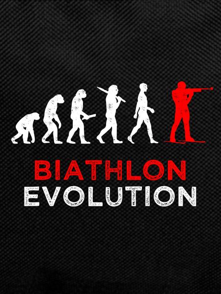 Biathlon Evolution Biathlete Saying