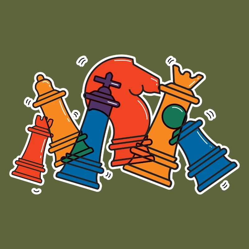Chess Chess Pieces Chess Player Gift