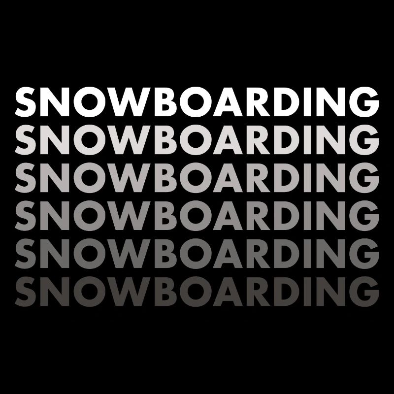 Snowboard sportif