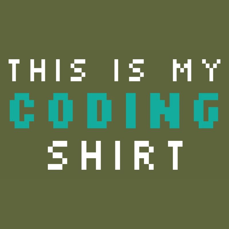 This Is My Coding Shirt Coder Programmer Computer