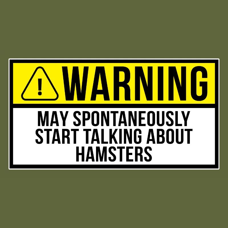 Warning May Spontaneously Start Talking About Hams