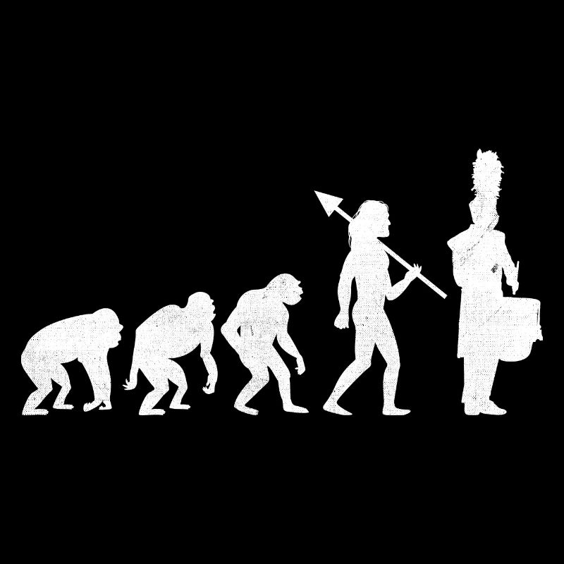 Corps de tambours évolution fanfare tambour musique Perc