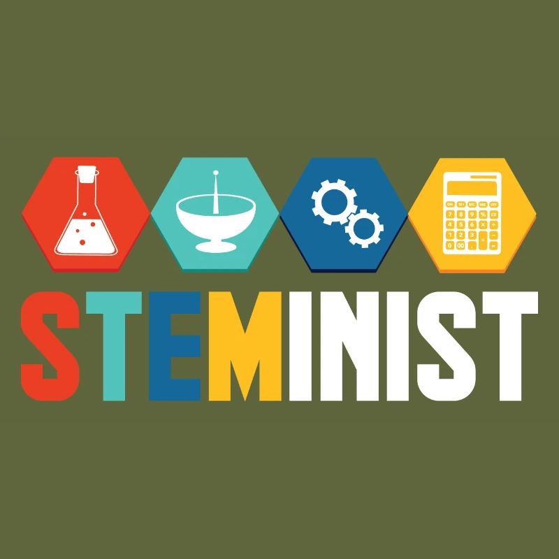 Steminist Graphic Coder Programmer Computer Geek P