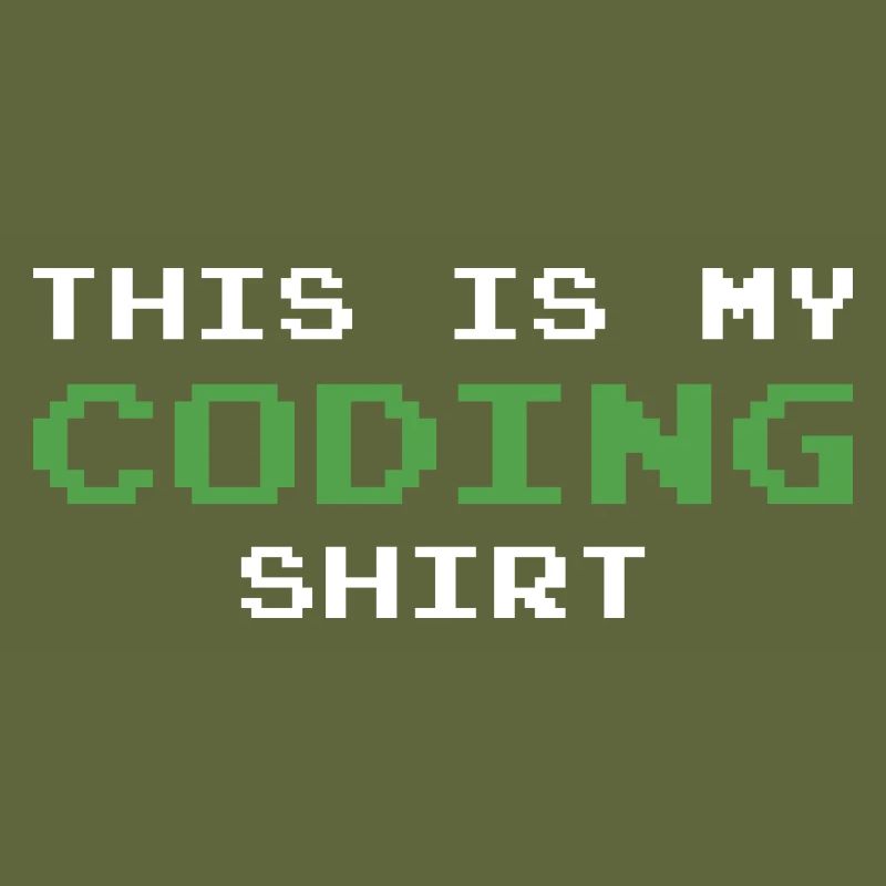 This Is My Coding Shirt Coder Programmer Computer