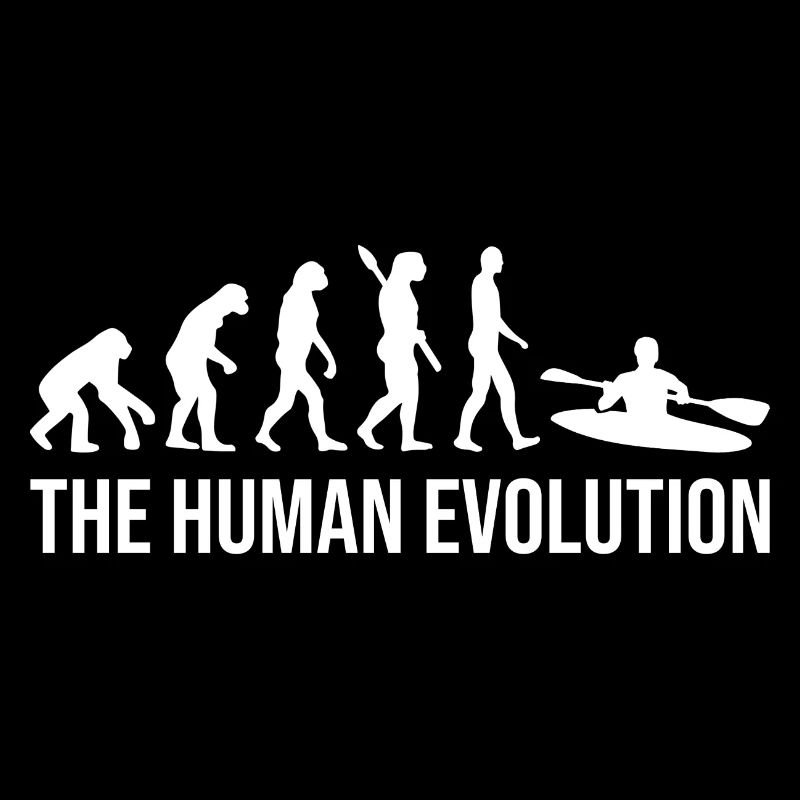 Evolution Graphic Kayaking Canoe Rowing Rower Padd