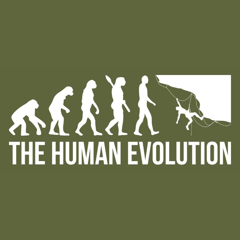 Evolution Graphic Climbing Climber Bouldering Boul