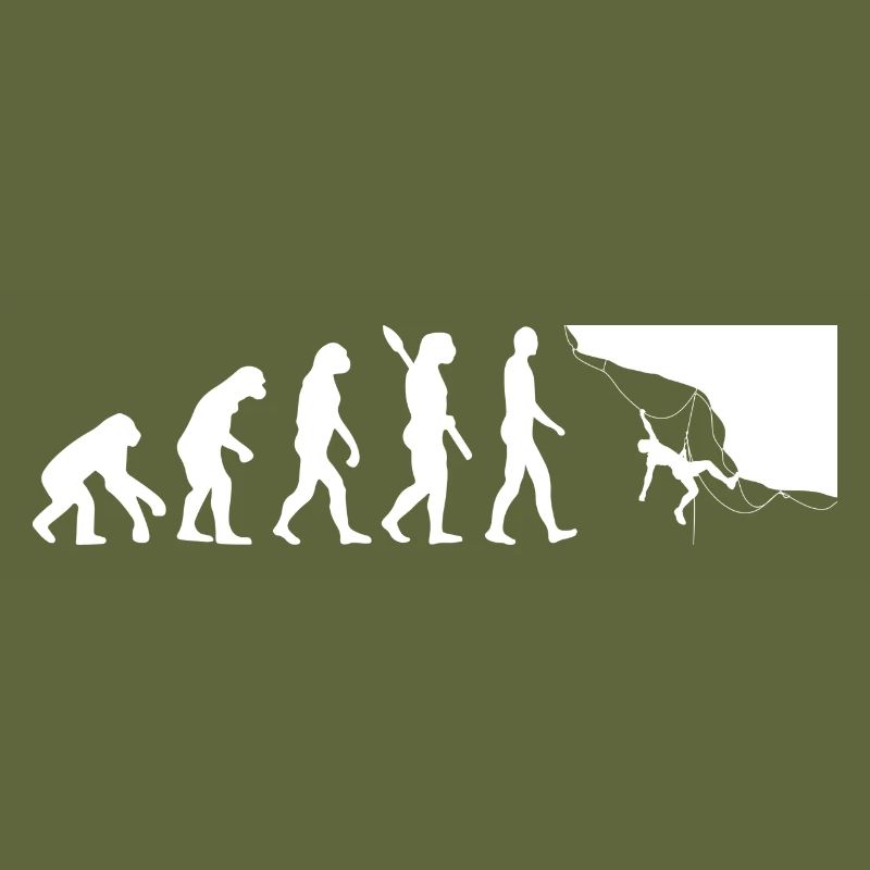 Evolution Graphic Climbing Climber Bouldering Boul