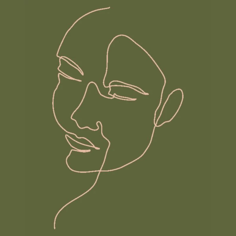 Gesicht abstrakt