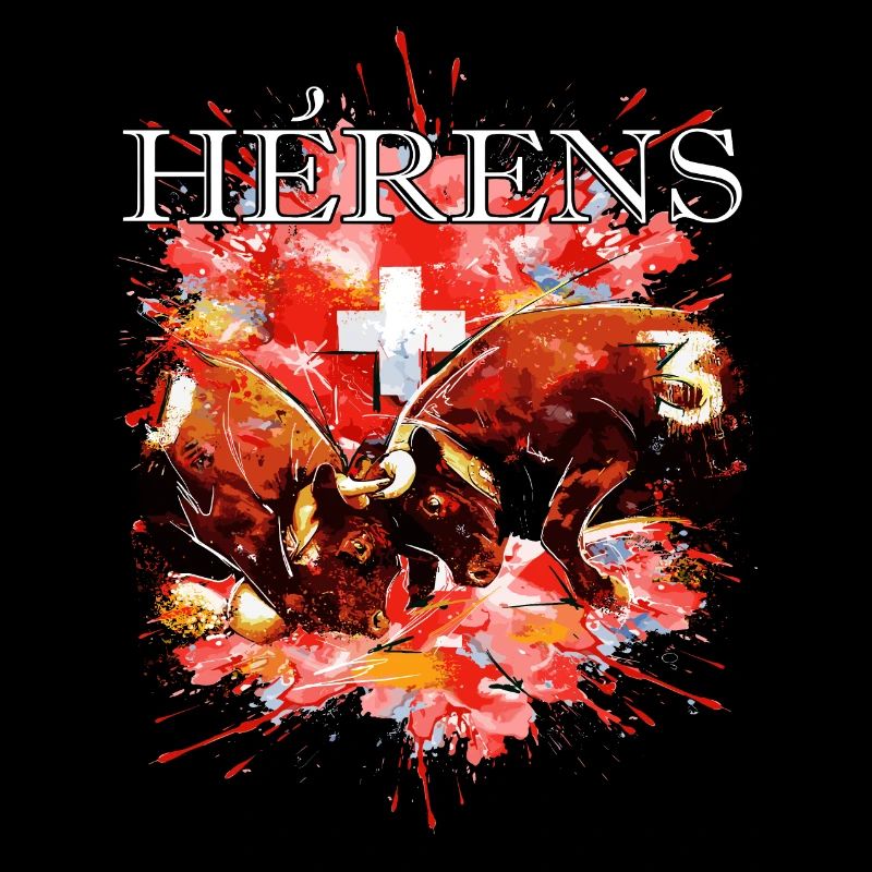 Vache combat, vache d'hérens suisse