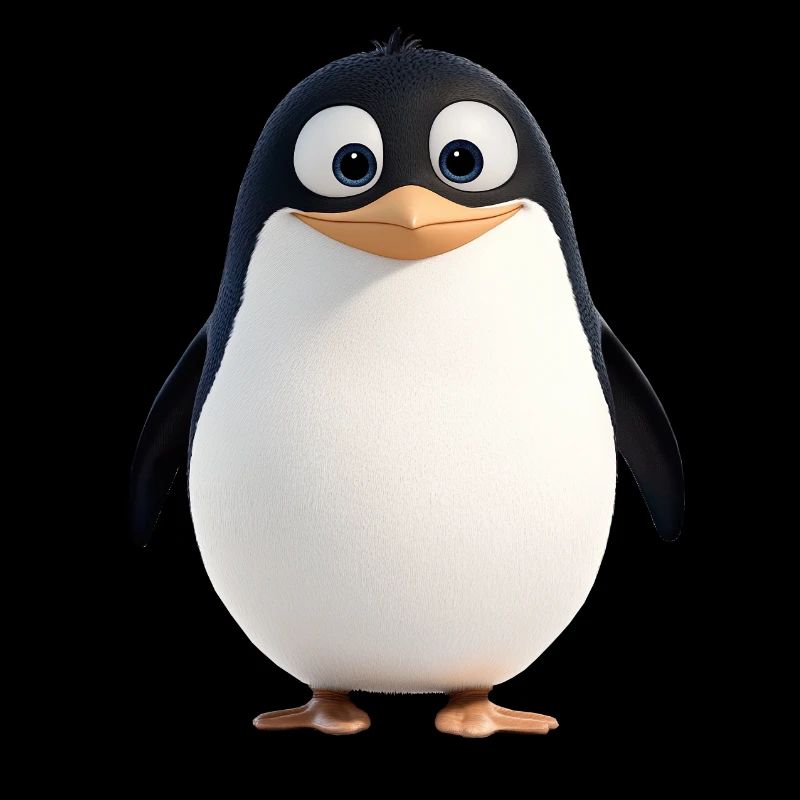 Le pingouin, un porteur de queue-de-pie