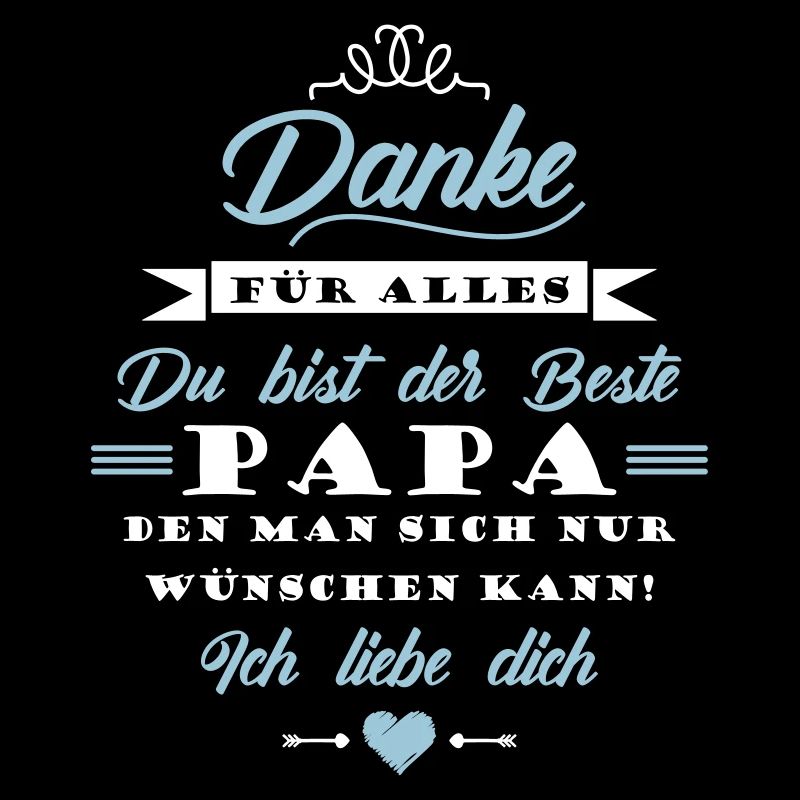 Papa Danke Geschenk Geschenkidee Vatertag B-Day