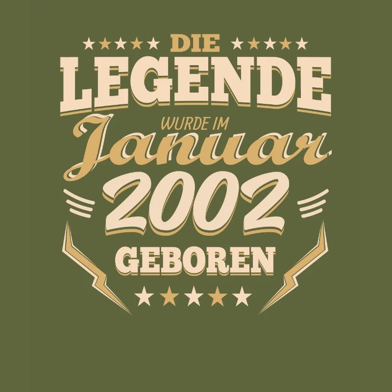 Geburtstag Januar 2002
