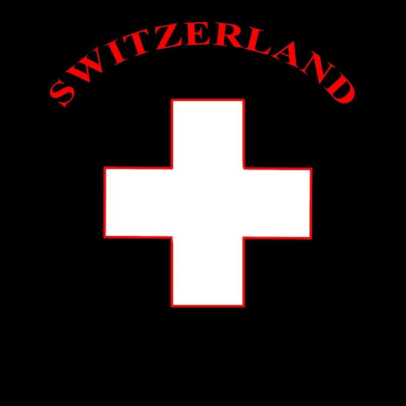 J'aime le cadeau du drapeau suisse suisse