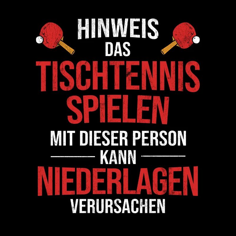Geschenk Tischtennisschläger