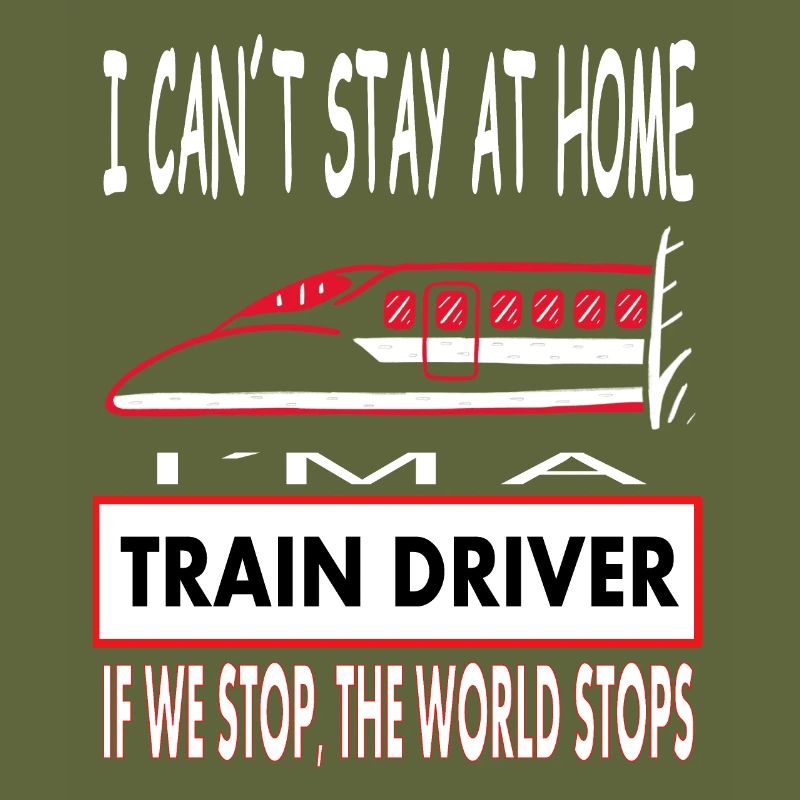 Train driver saying by train ride gift idea