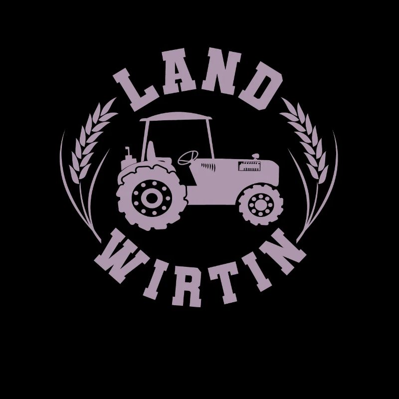 Landwirtin Traktor Trecker