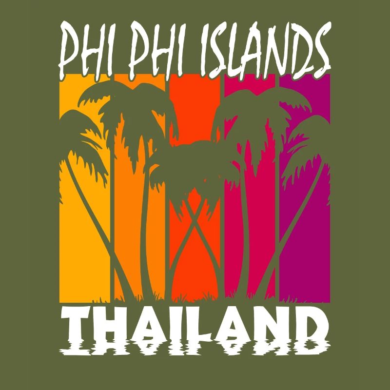 Vintage Phi Phi Islands Thaïlande