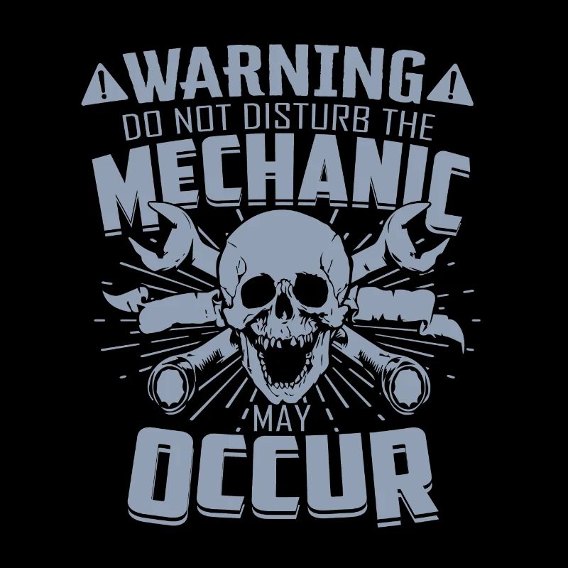 Ne pas déranger le mécanicien Blessures graves