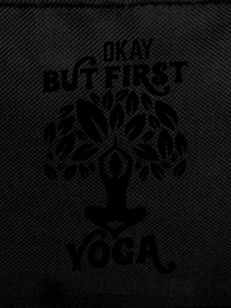 Yes, but yoga first