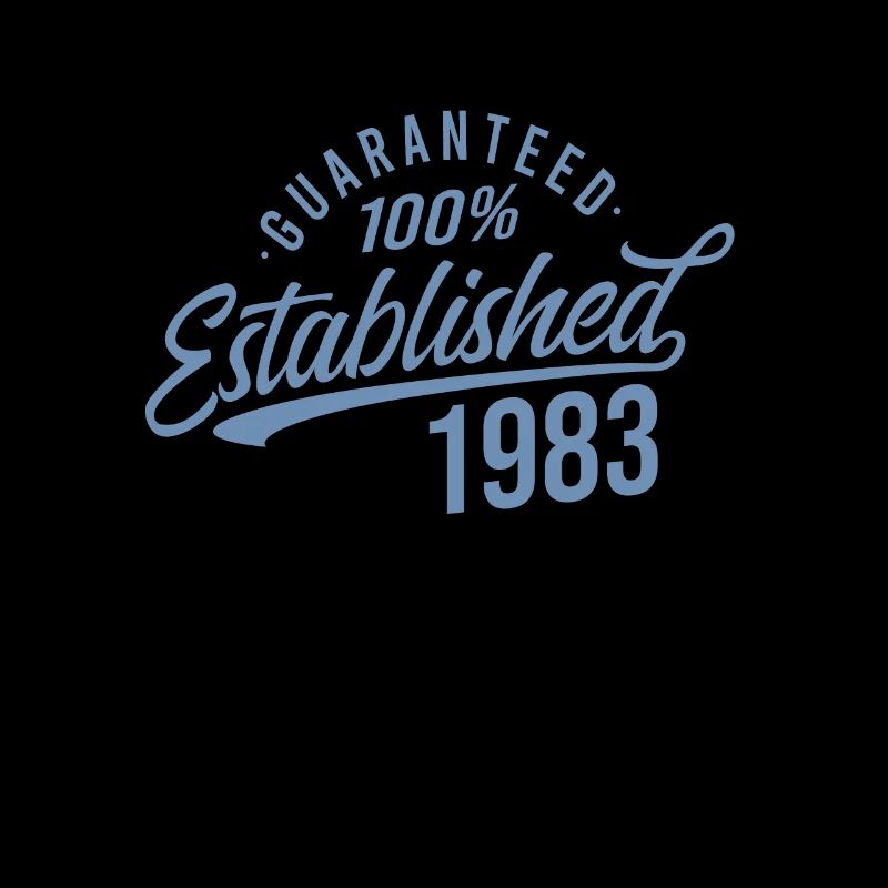 Guaranteed Established in 1983 Birthday