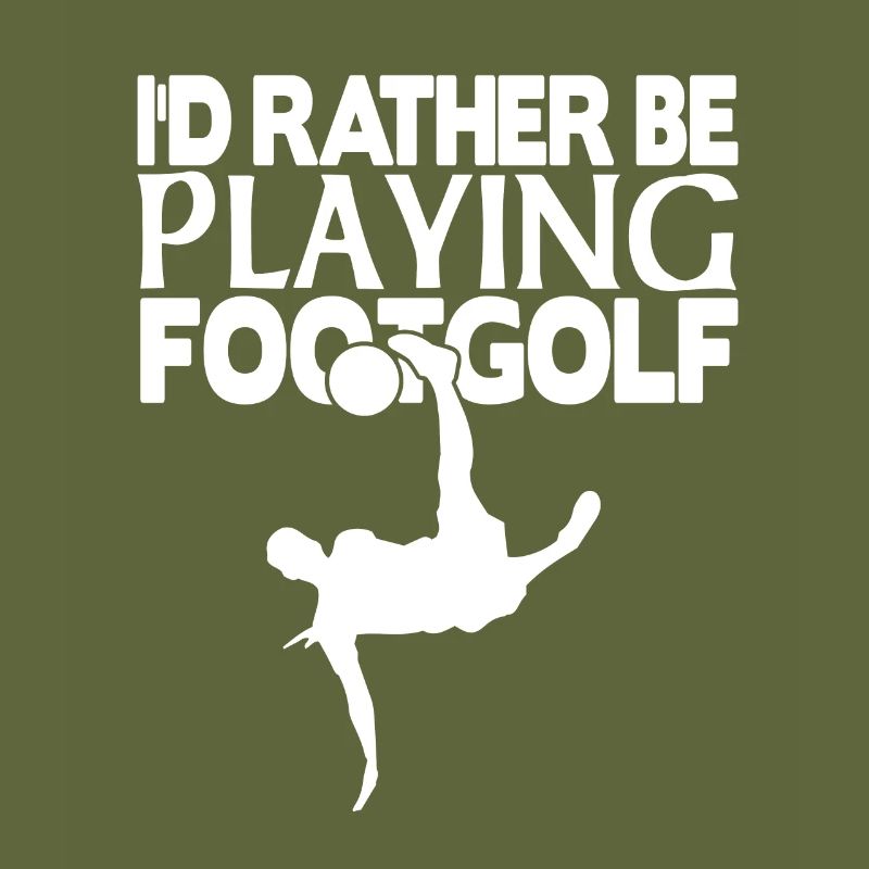 I'd rather be playing footgolf