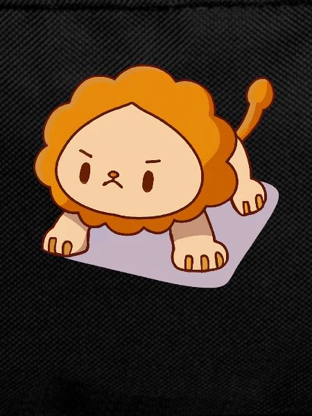 Lion Push-ups Kawaii Strenuous Strong