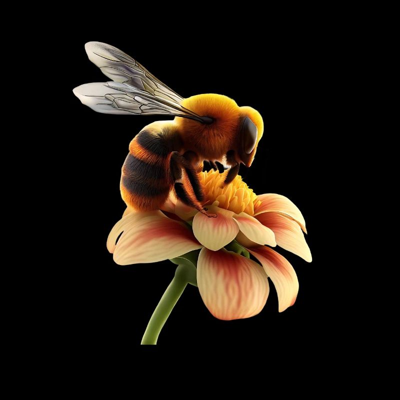 Bee on flower