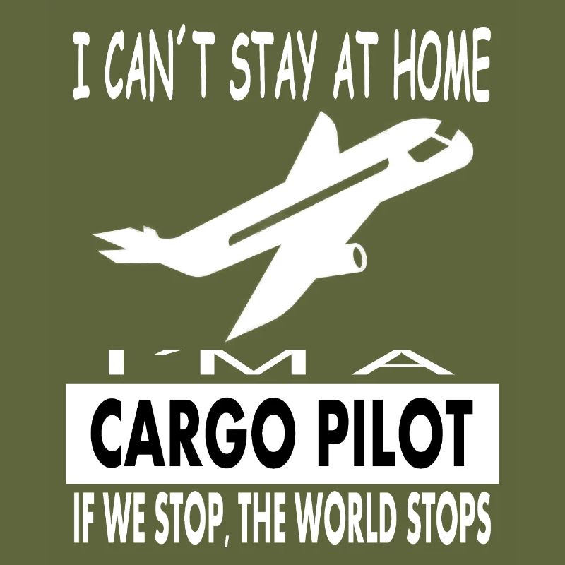Ich bin Cargopilot Spruch stolzer Pilot Geschenk