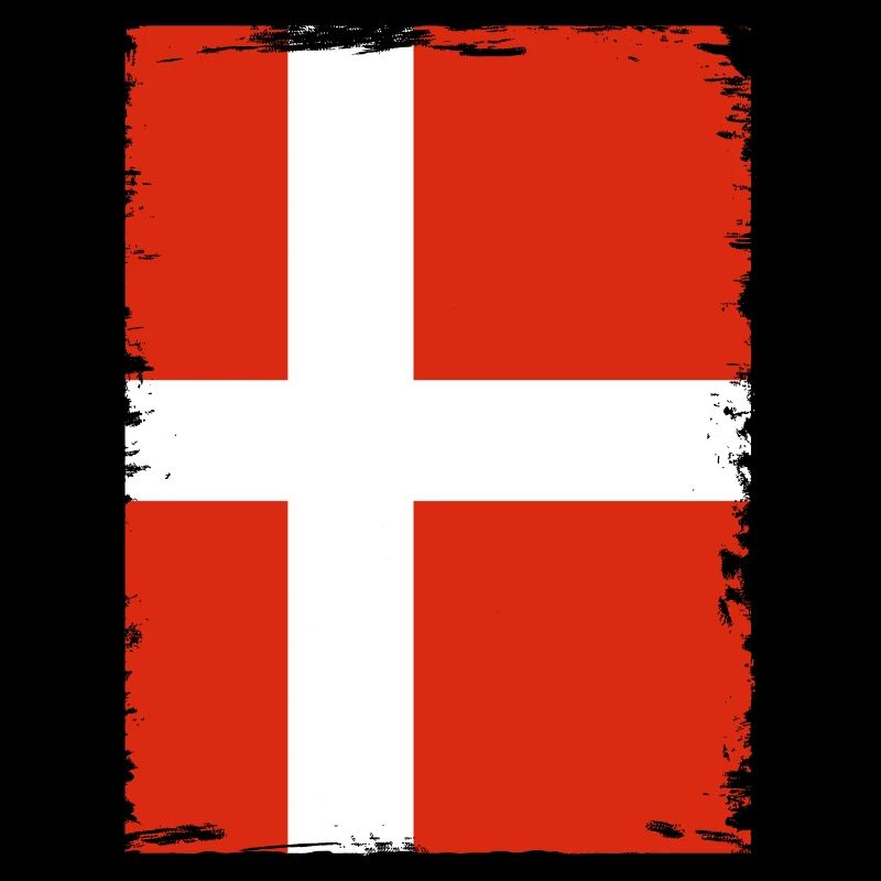 Drapeau du Danemark Drapeau de la Scandinavie Drapeau du Danemark Voyage