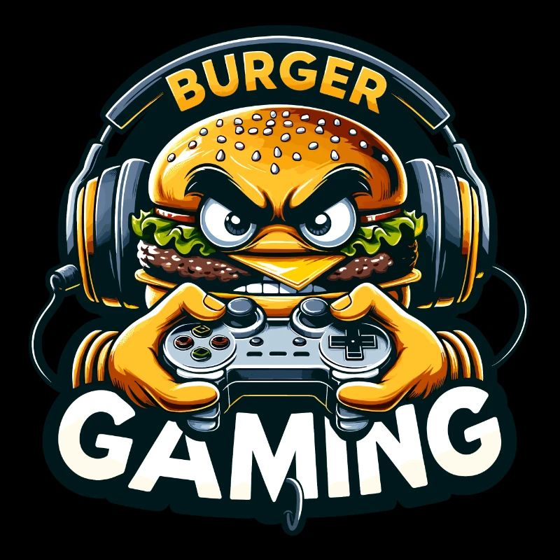 A burger that plays video games