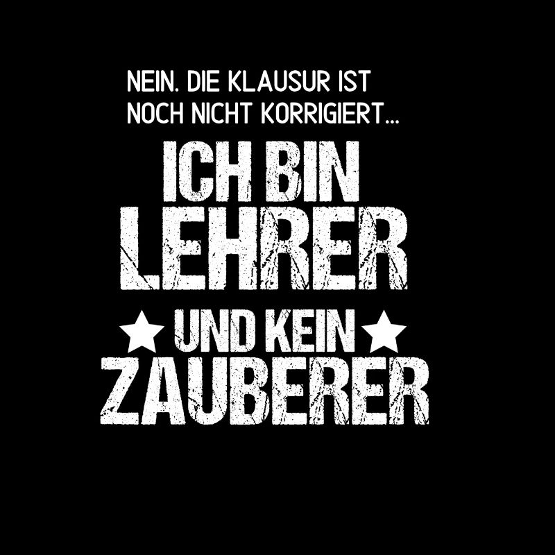 Zauberer Lehrer Spruch Klausur Korrigieren Schule