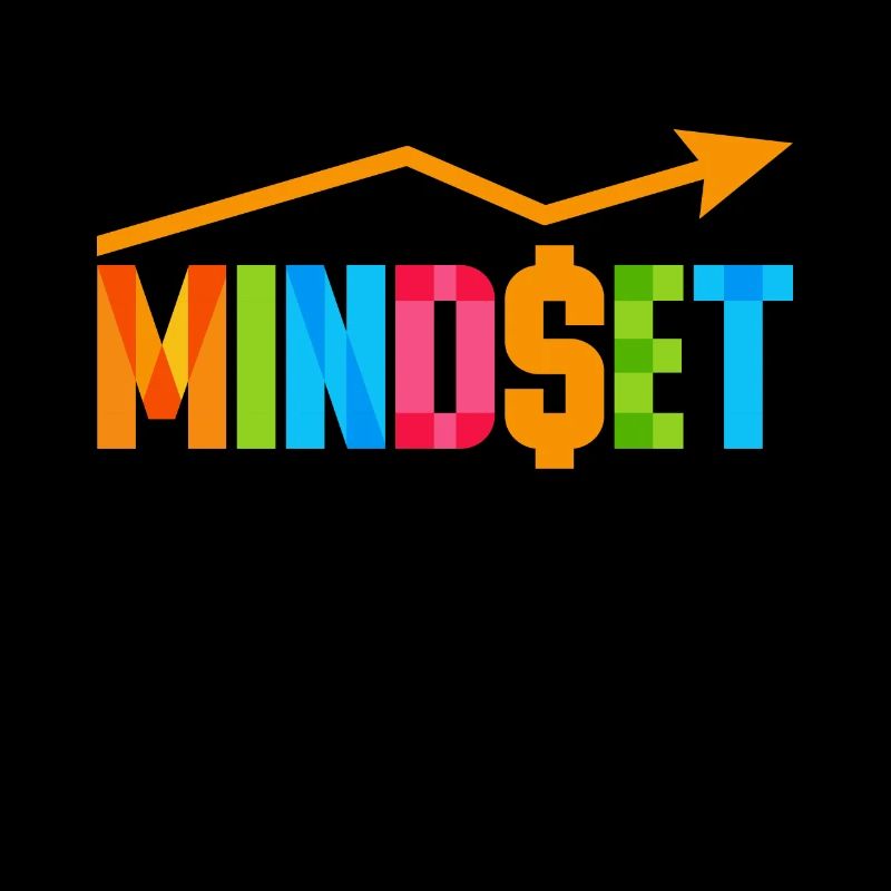 Mindset gift, success setting money $