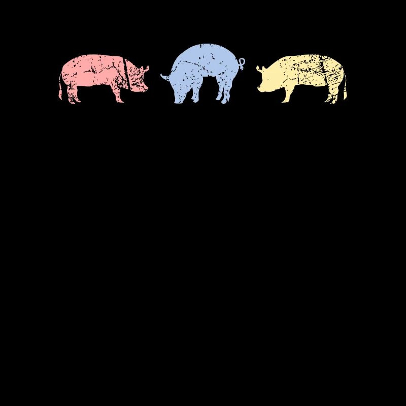Retro Pig Pig Pig