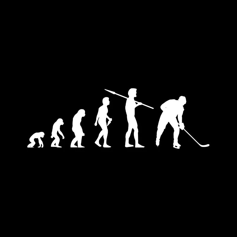 Evolution Eishockey Hockeyspieler Puck Sport