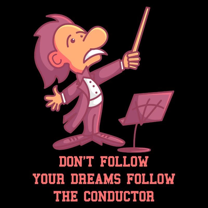 Conductor gift, classical music orchestra