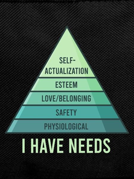 Needs pyramid, maslow social psychology
