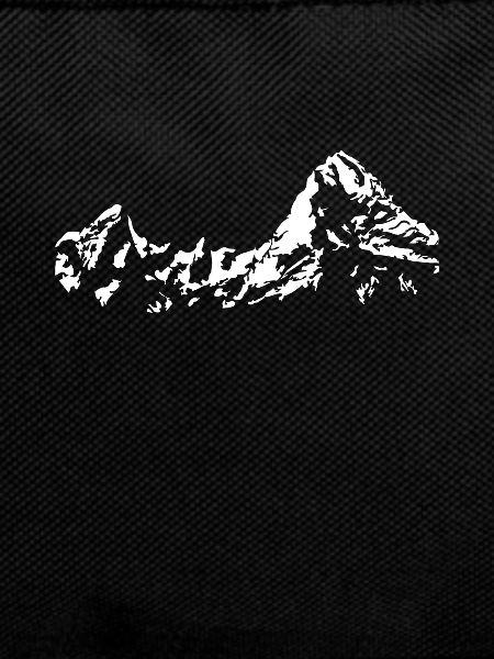Watzman Berg massif graphic white