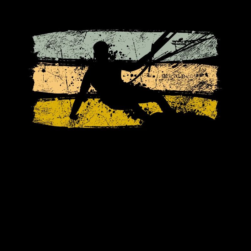 Retro Kiteboard Geschenk