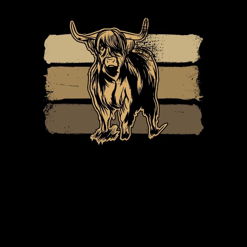 Shaggy highland cattle highland cattle