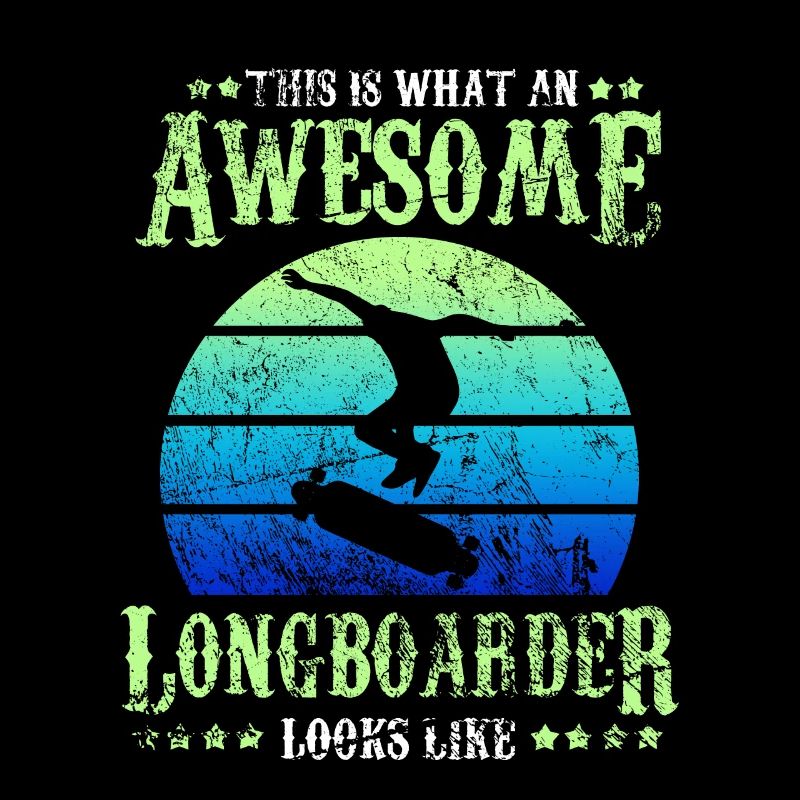 Longboard skateboard