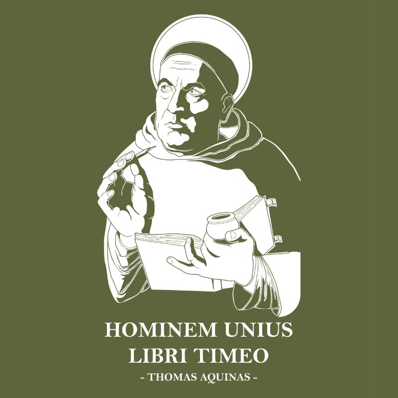 Citation du philosophe Thomas d'Aquin d'Unius Libri
