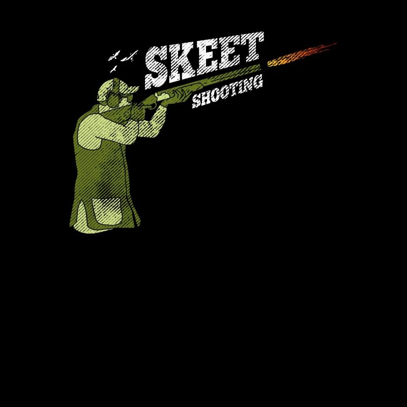 Skeet shooting clay pigeons