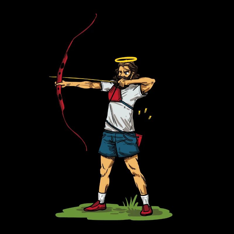 Cool Jesus Archery Gift Idea