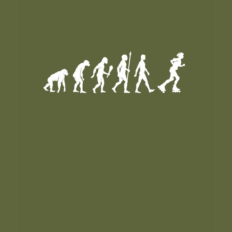 Funny Inline Skating Evolution Skater Gift Idea