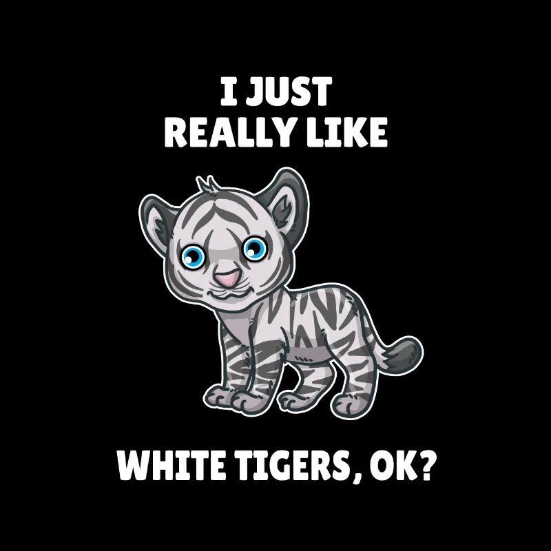 Tiger Wild Cat I Just Really Like White Tigers OK