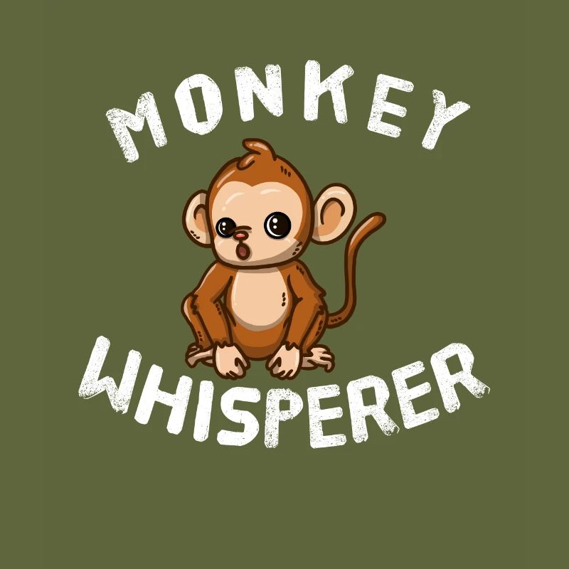 Funny Monkey Lover Monkey Whisperer