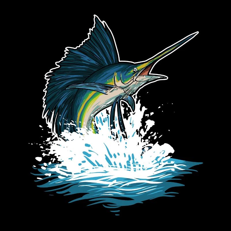 Poisson d’eau profonde Créatures marines Espadon Océan